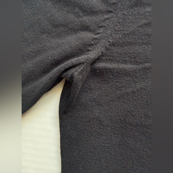 GAP Crewneck Cardigan Long Sleeve True Black Size S - Picture 9 of 13